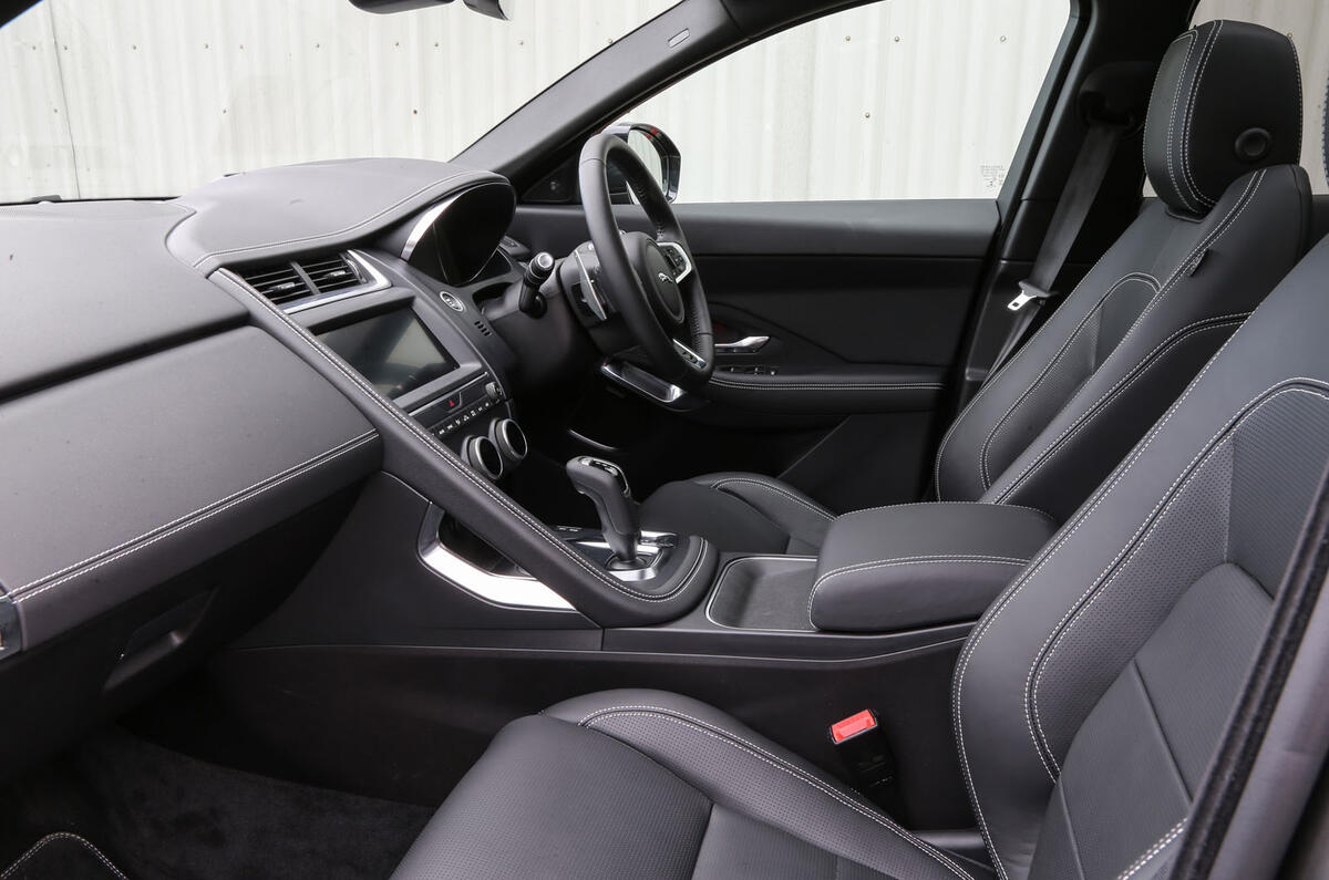 Jaguar E-Pace P300 interior
