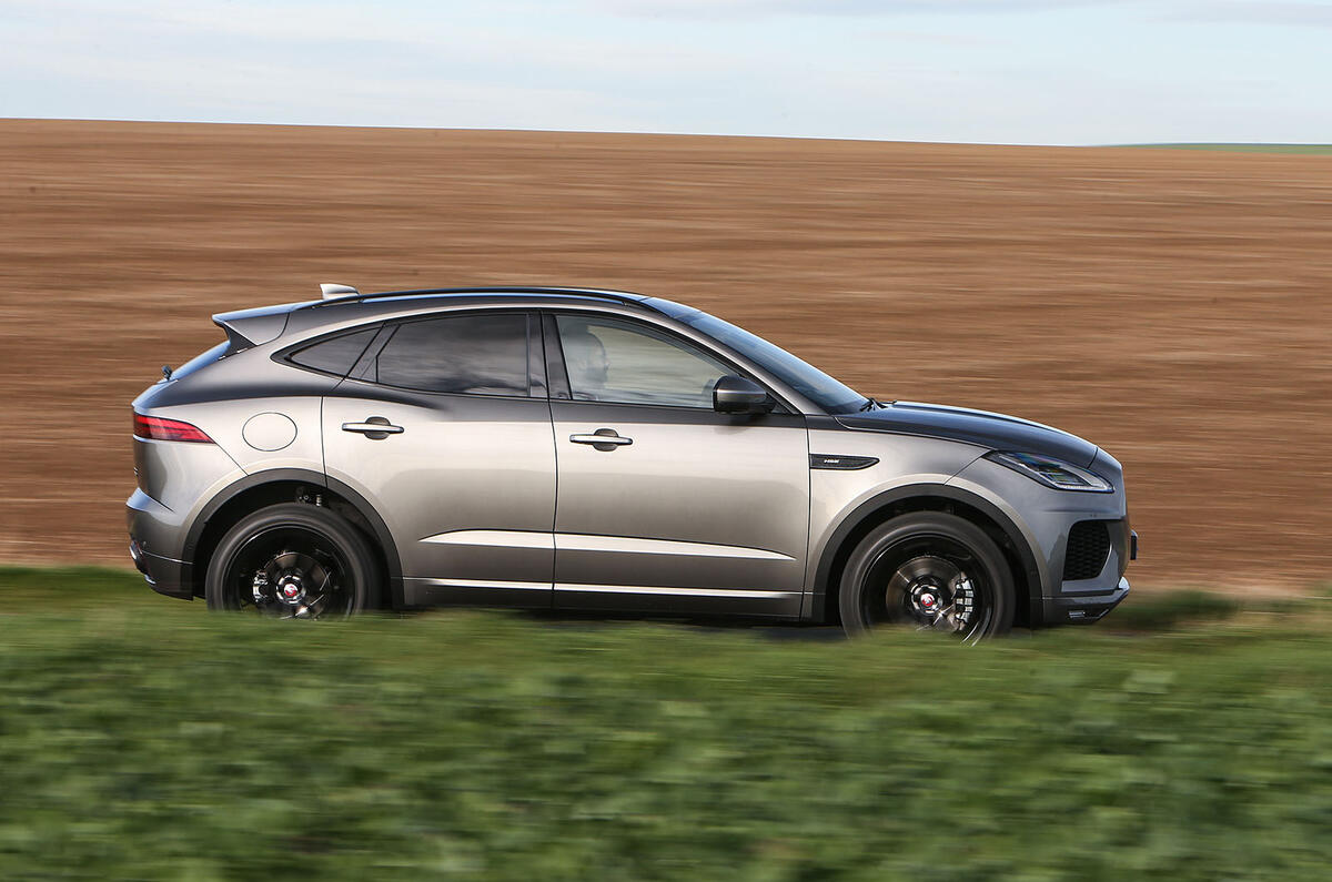 Jaguar E-Pace P300 side profile