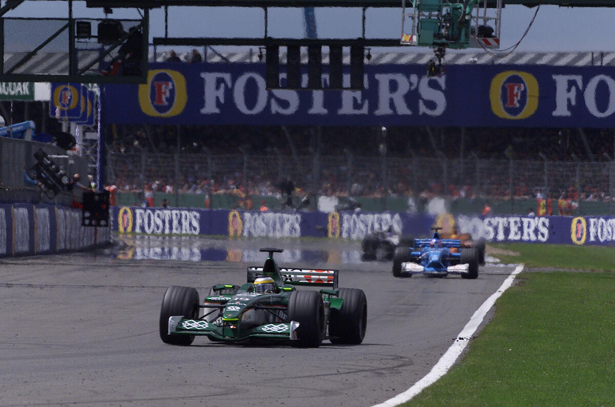 Jaguar Racing at Silverstone