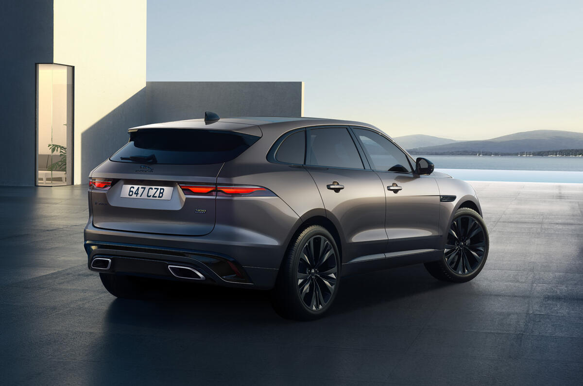 Jaguar FPace gains mildhybrid straightsix Sport models Autocar