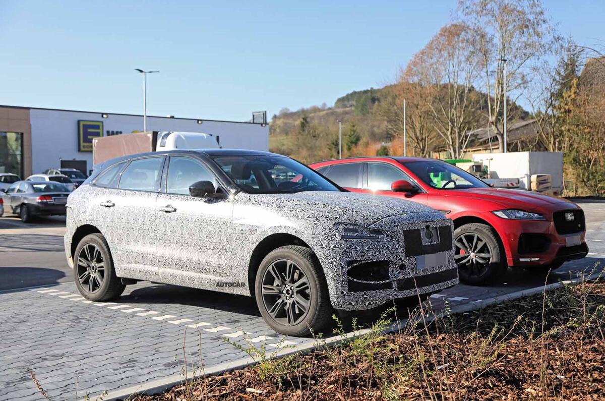 New 2020 Jaguar F Pace Facelift Hot Svr Variant Spotted Autocar
