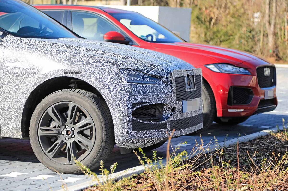 New 2020 Jaguar F Pace Facelift Hot Svr Variant Spotted Autocar