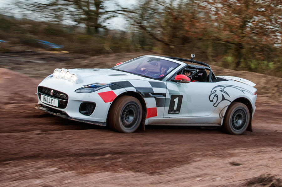 Driven: the one-off Jaguar F-Type rally car | Autocar