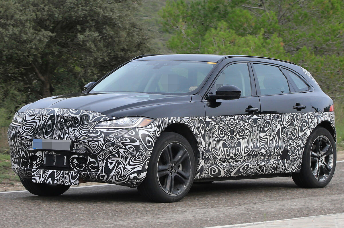 Jaguar I Pace Electric Suv Mule Spotted Testing Again Autocar