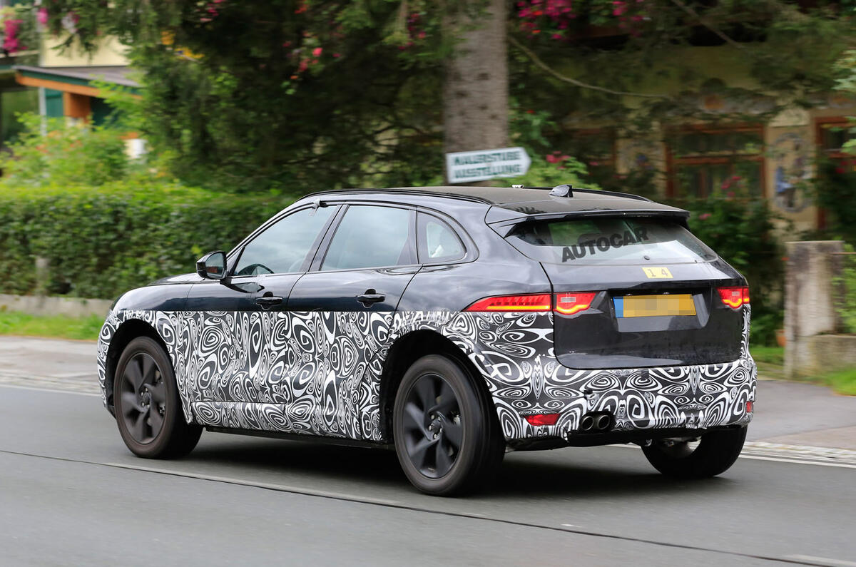 Jaguar I Pace Electric Suv Mule Spotted Testing Again