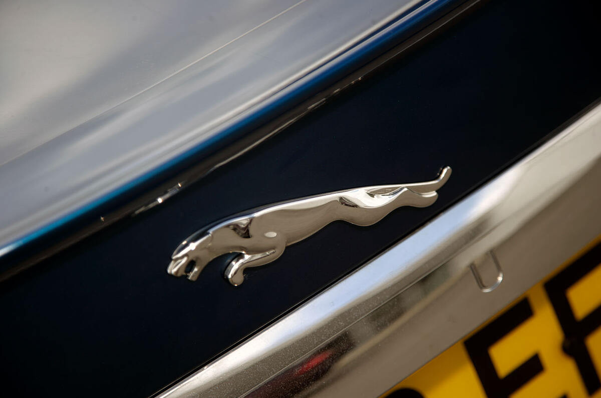 Jaguar XFR badge