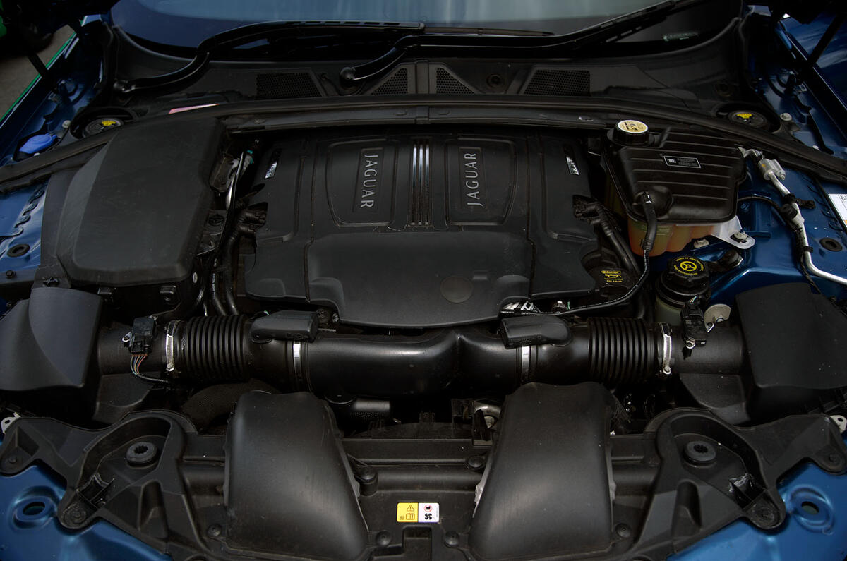 Jaguar XFR engine