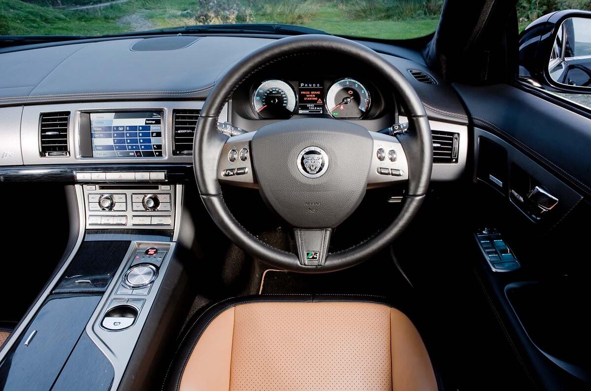 Jaguar XFR interior