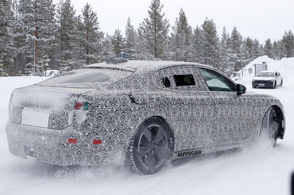 2020 Jaguar Xj Latest Images Reveal Electric Luxury Car S Look
