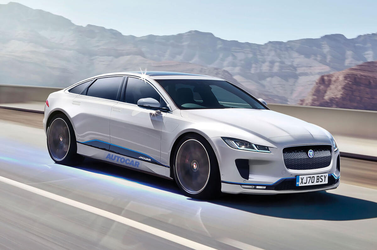 All electric jaguar shop xj