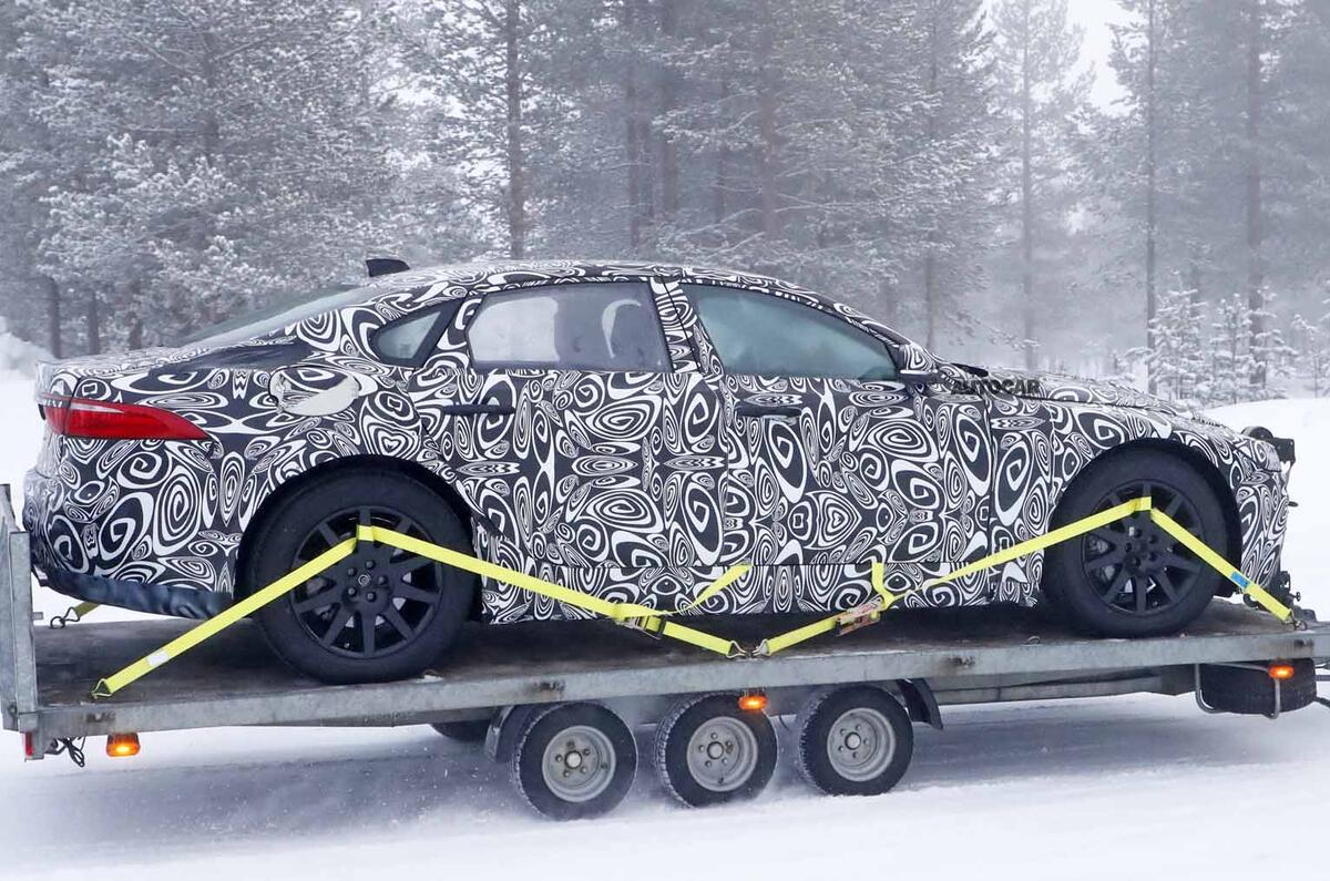 2020 Jaguar XJ latest images reveal electric luxury car's look Autocar