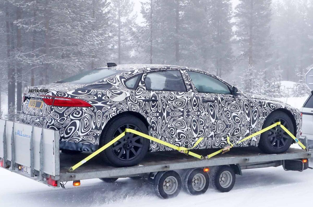 2020 Jaguar XJ latest images reveal electric luxury car's look Autocar