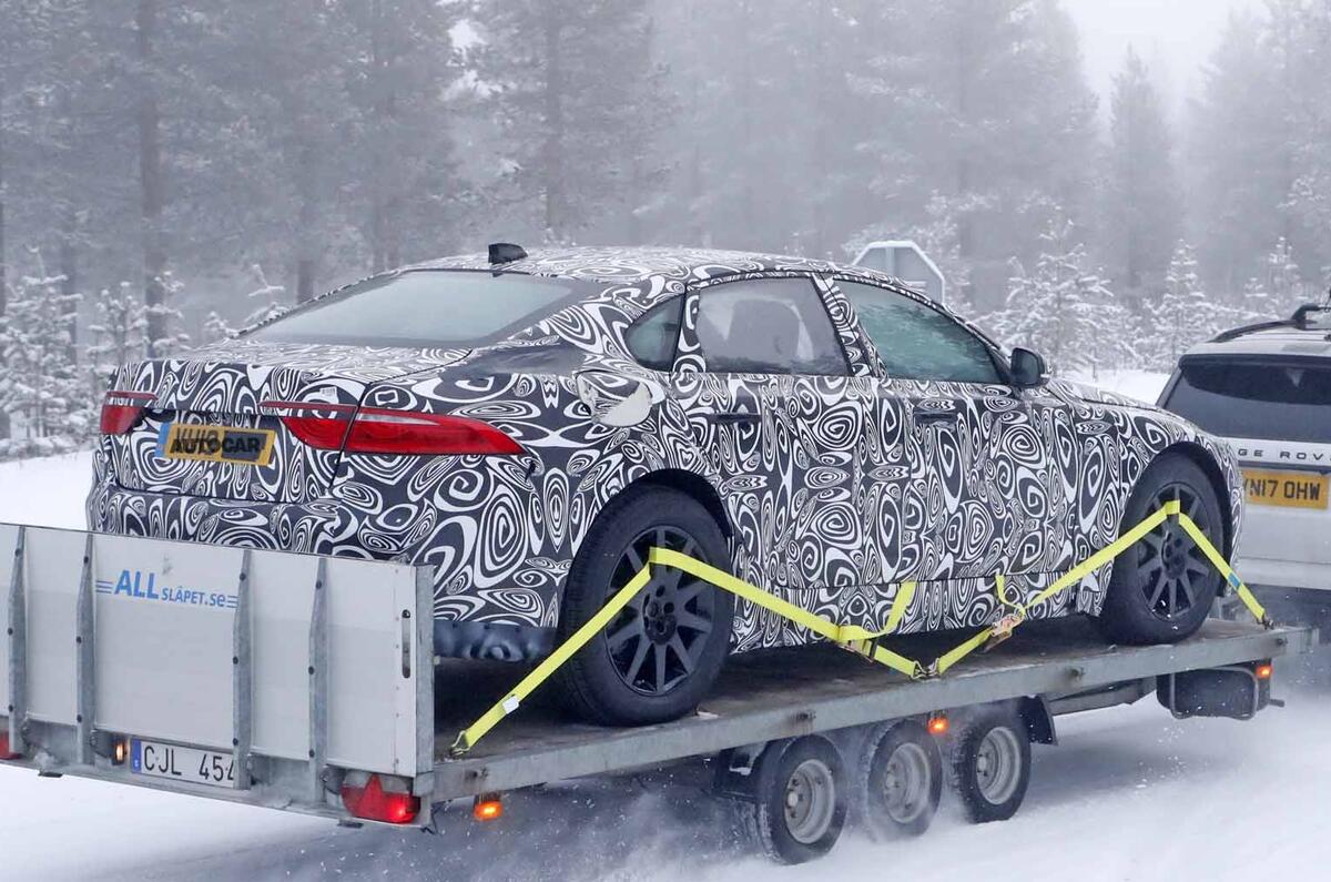 2020 Jaguar XJ latest images reveal electric luxury car's look Autocar