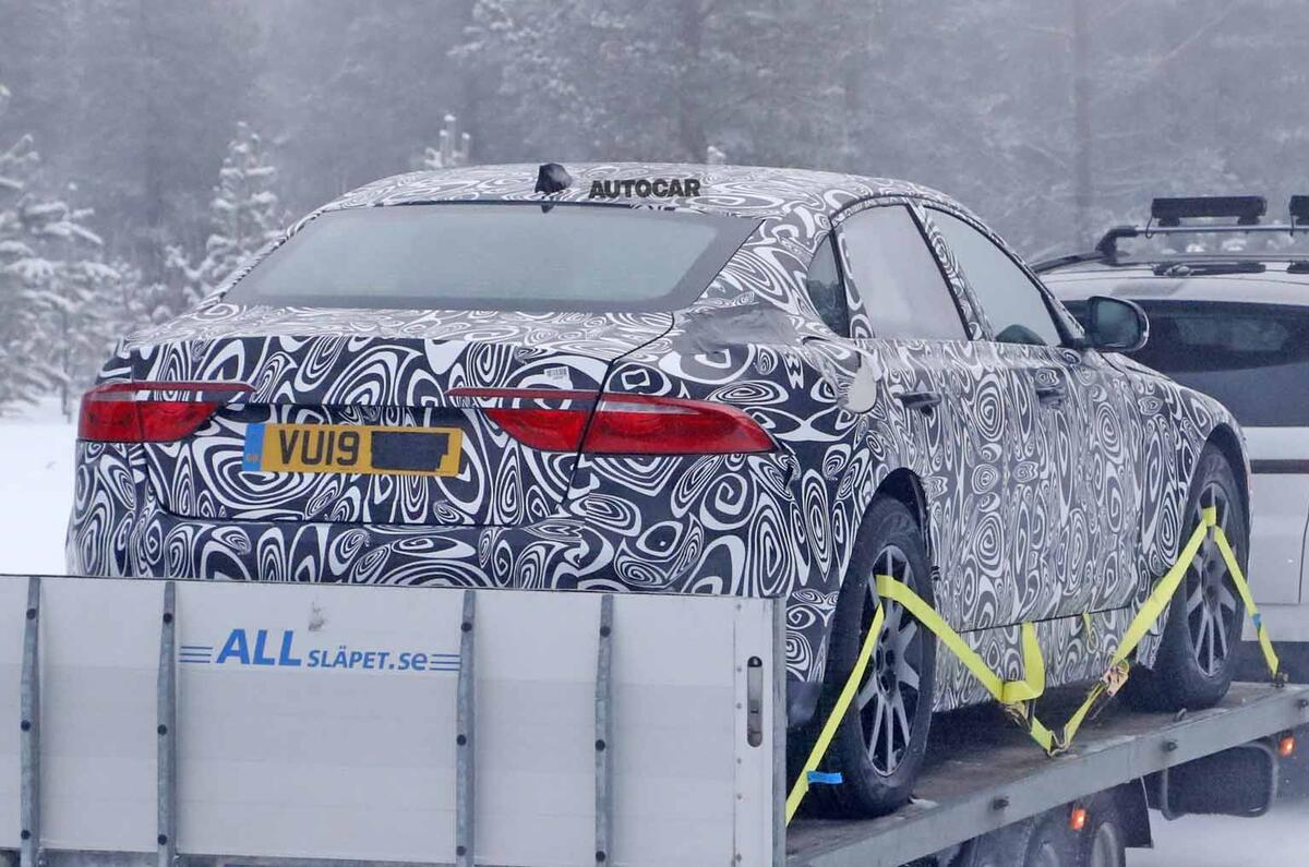2020 Jaguar XJ latest images reveal electric luxury car's look Autocar