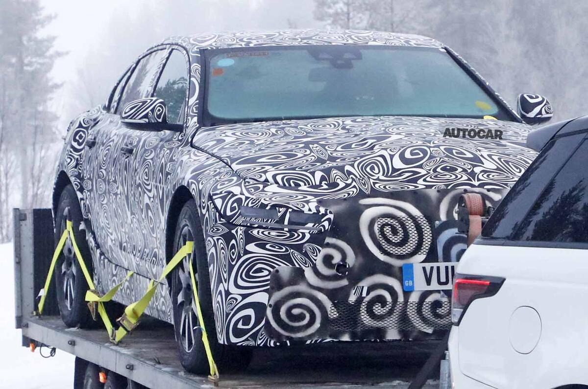 2020 Jaguar XJ latest images reveal electric luxury car's look Autocar