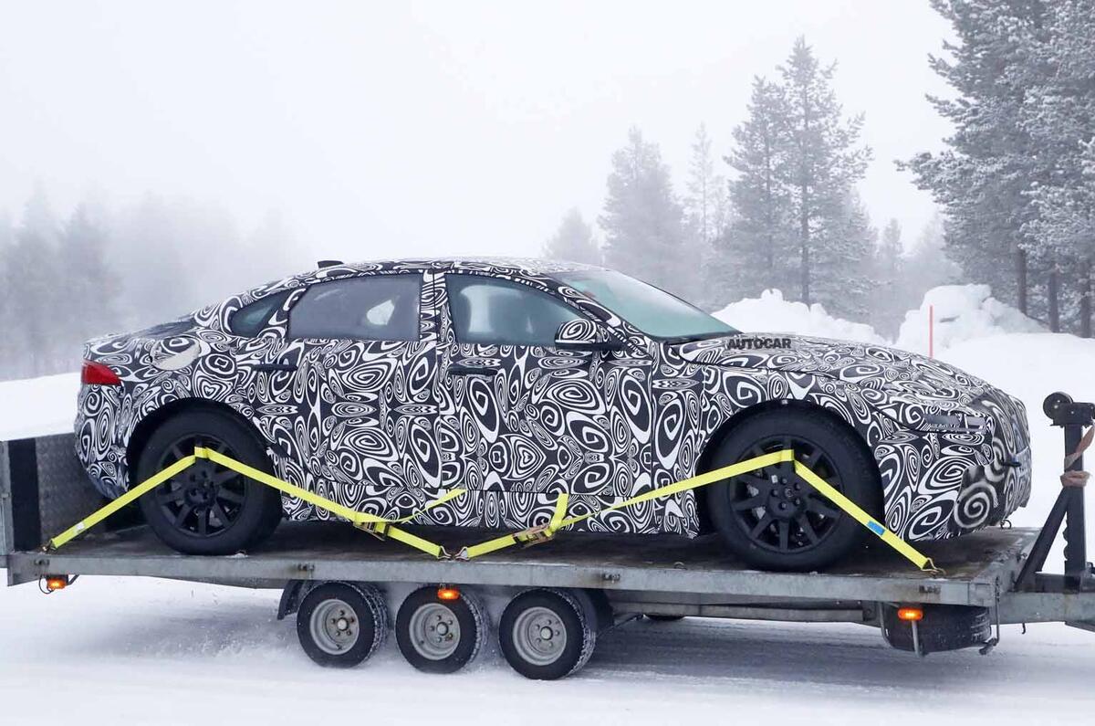 2020 Jaguar XJ latest images reveal electric luxury car's look Autocar
