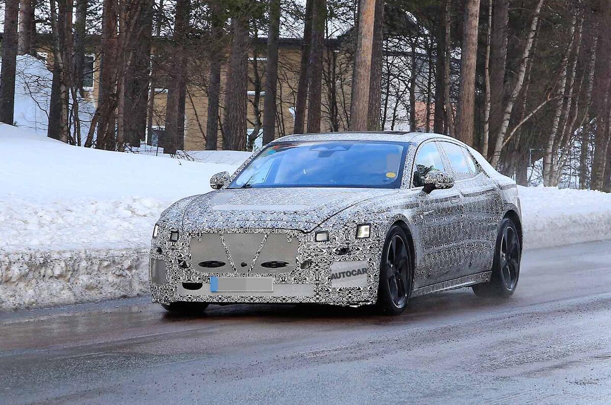 2020 Jaguar Xj Latest Images Reveal Electric Luxury Car S Look