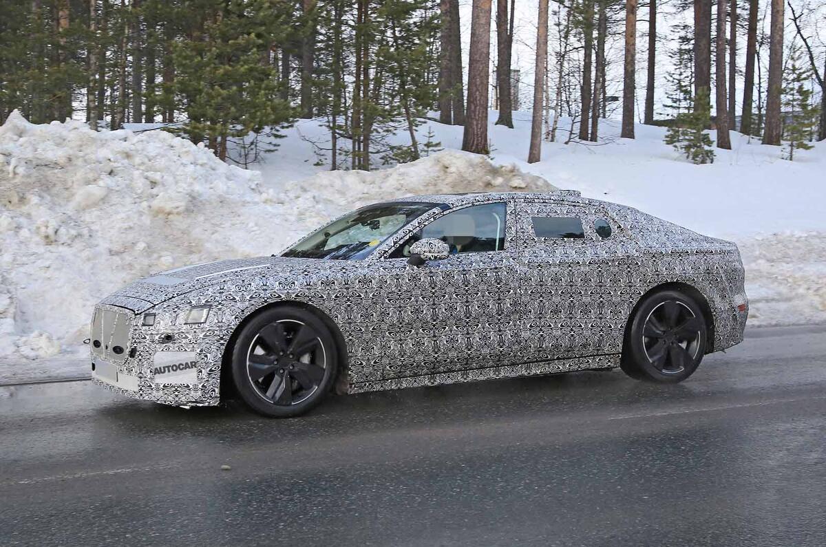 2020 Jaguar Xj Latest Images Reveal Electric Luxury Car S Look