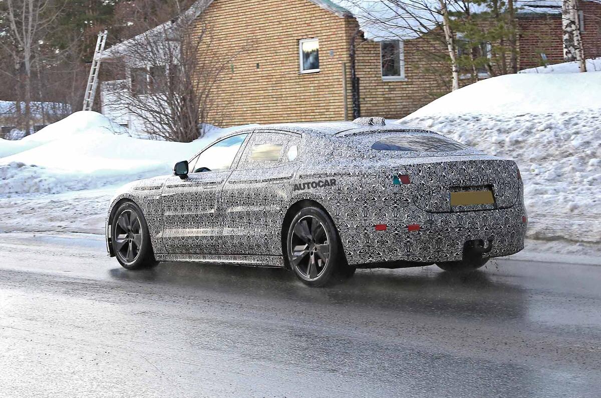 2020 Jaguar Xj Latest Images Reveal Electric Luxury Car S Look