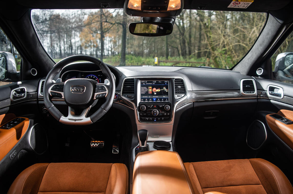 Jeep Grand Cherokee Trackhawk 2018 UK review Autocar
