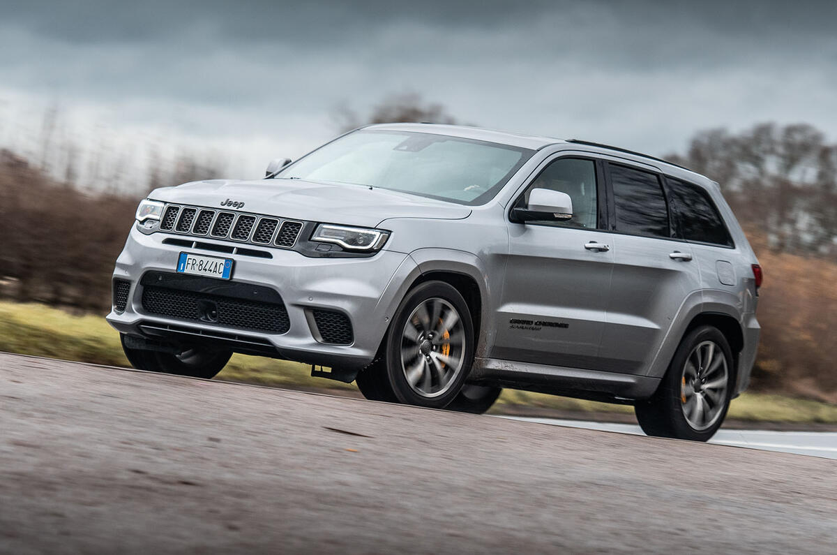 Jeep Grand Cherokee Trackhawk 2018 UK review Autocar