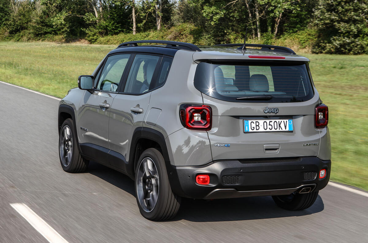 Jeep Renegade 4xe 2020 first drive Autocar