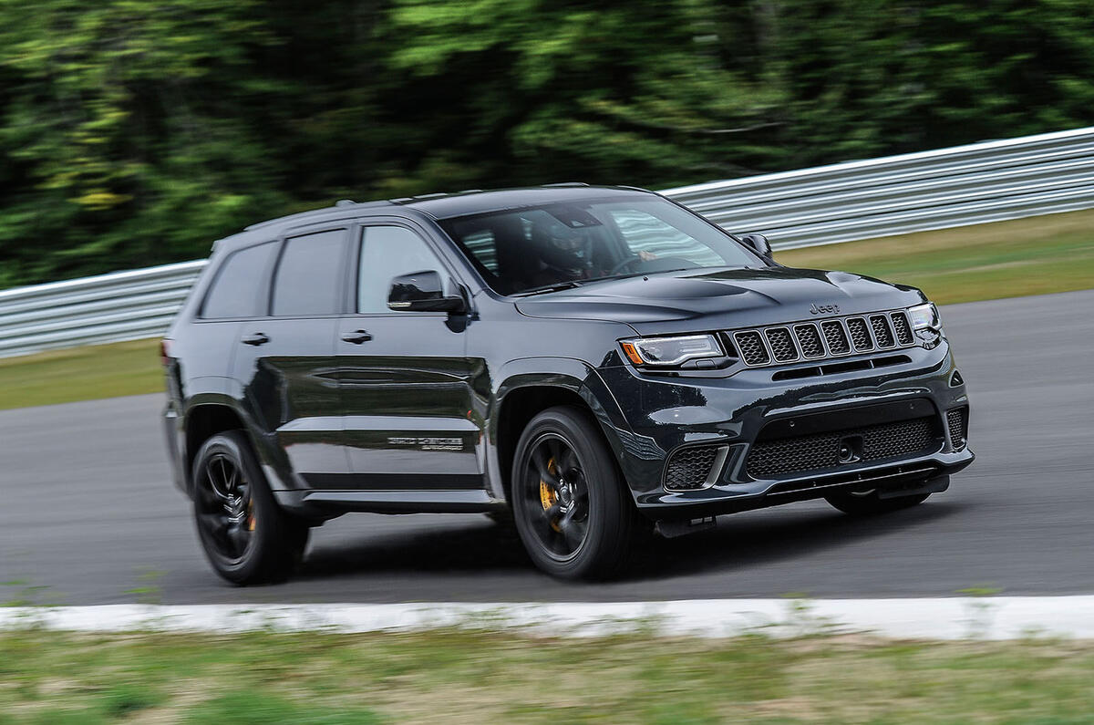 Jeep Grand Cherokee Trackhawk 2018 review | Autocar Jeep Grand Cherokee Trackhawk 2018 review | Autocar