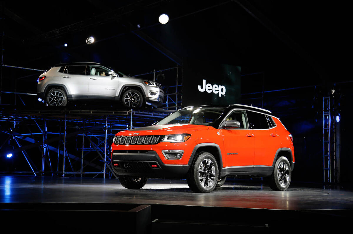 Jeep Compass revealed at LA motor show