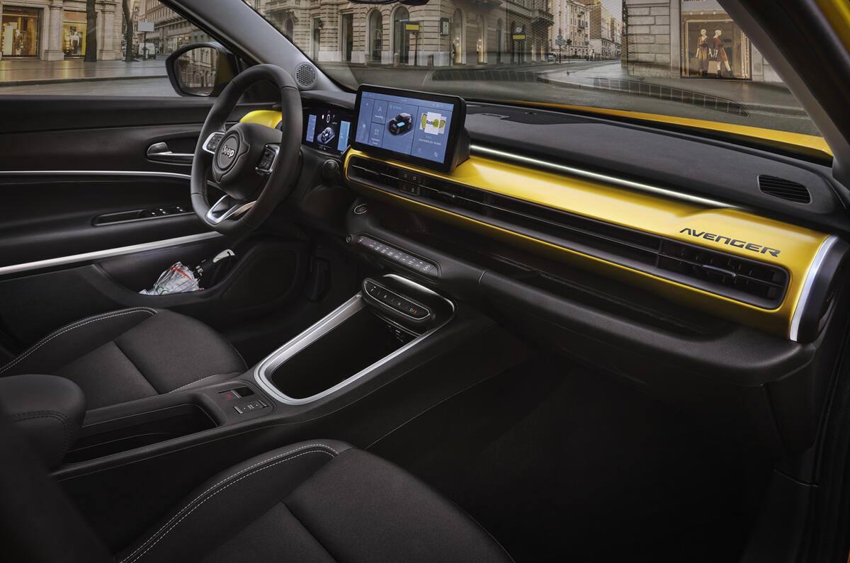 Jeep Avenger interior