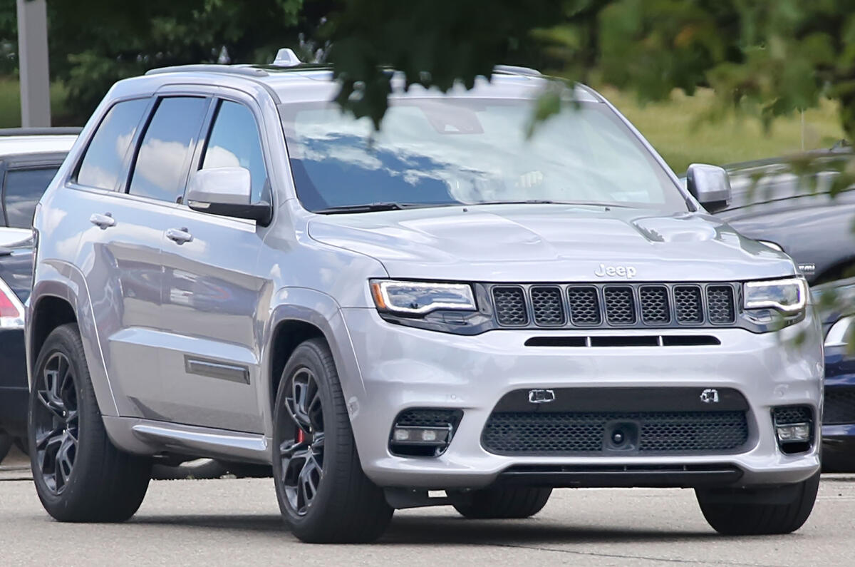 2017 Jeep Grand Cherokee SRT spied undisguised Autocar