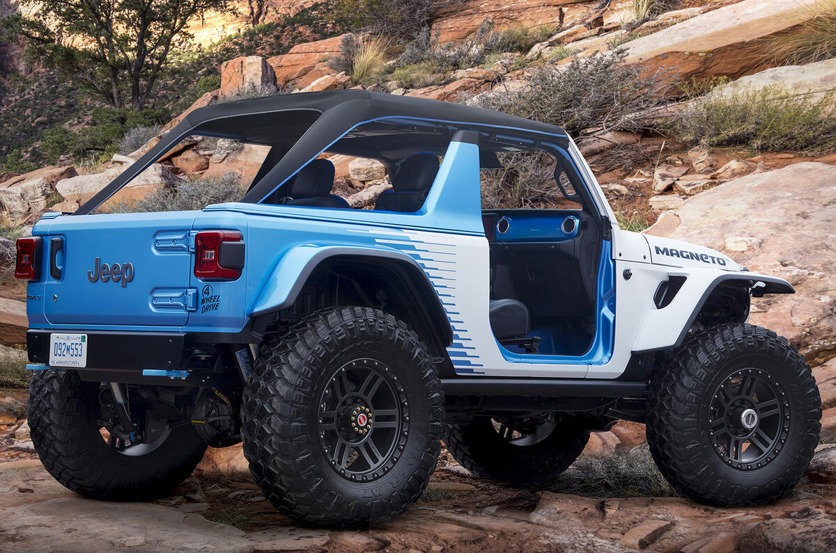 Jeep reveals new Wrangler Magneto 2.0 at Moab Easter Safari | Autocar