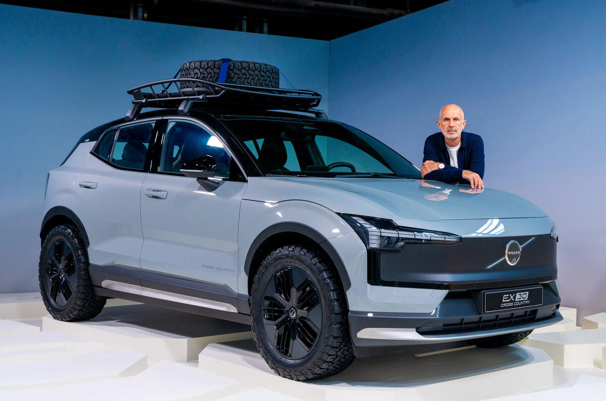 Jim Rowan with Volvo EX30 Cross Country