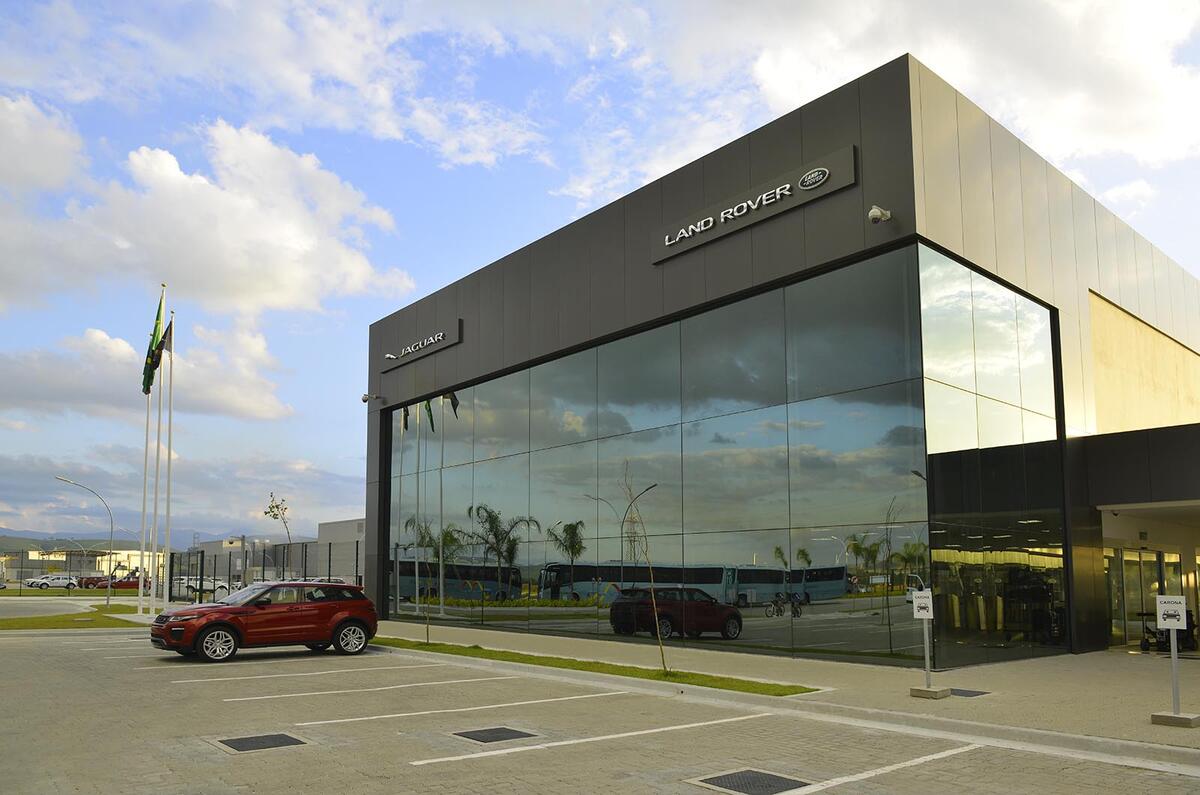 Jaguar Land Rover factory in Brazil