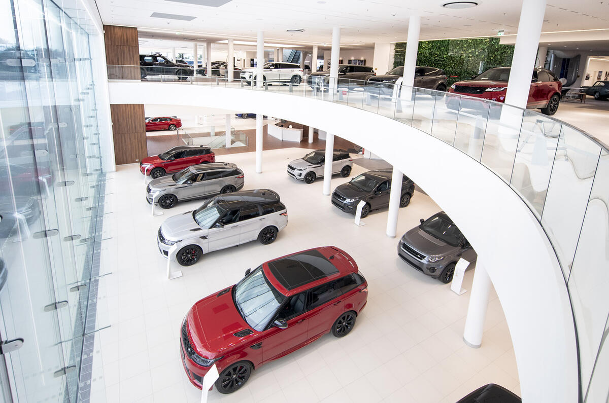Jaguar Land Rover opens new flagship store in London Autocar