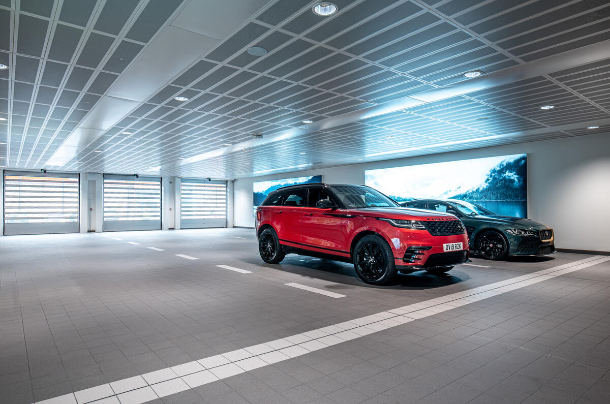 Jaguar Land Rover statement site, Sunbury-on-Thames, London