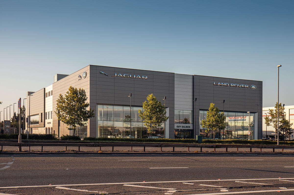 Jaguar Land Rover statement site, Sunbury-on-Thames, London