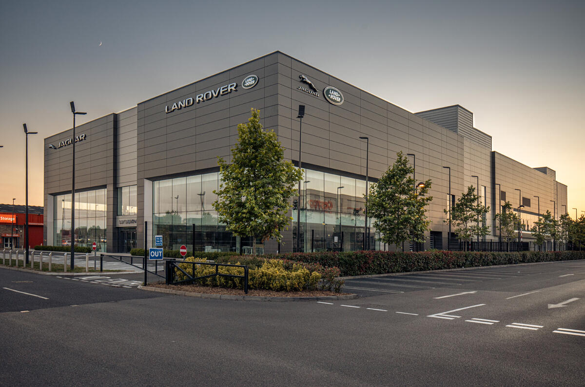 Jaguar Land Rover statement site, Sunbury-on-Thames, London