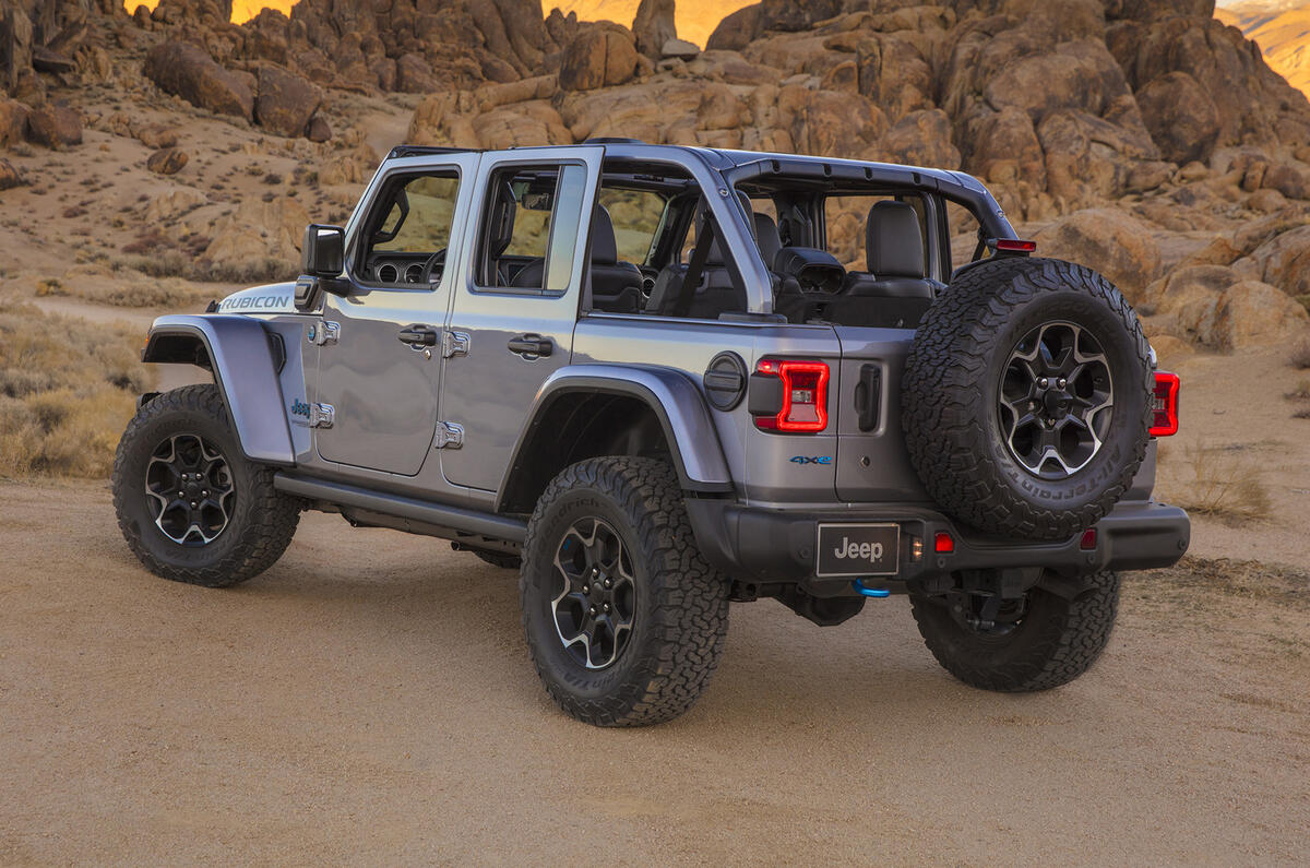 New Jeep Wrangler 4xe plug-in hybrid packs 370bhp | Autocar