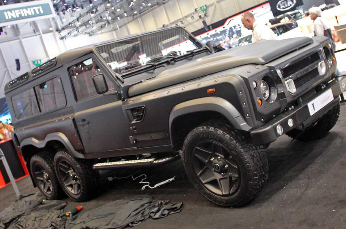 Kahn Flying Huntsman 6x6 Revealed Autocar