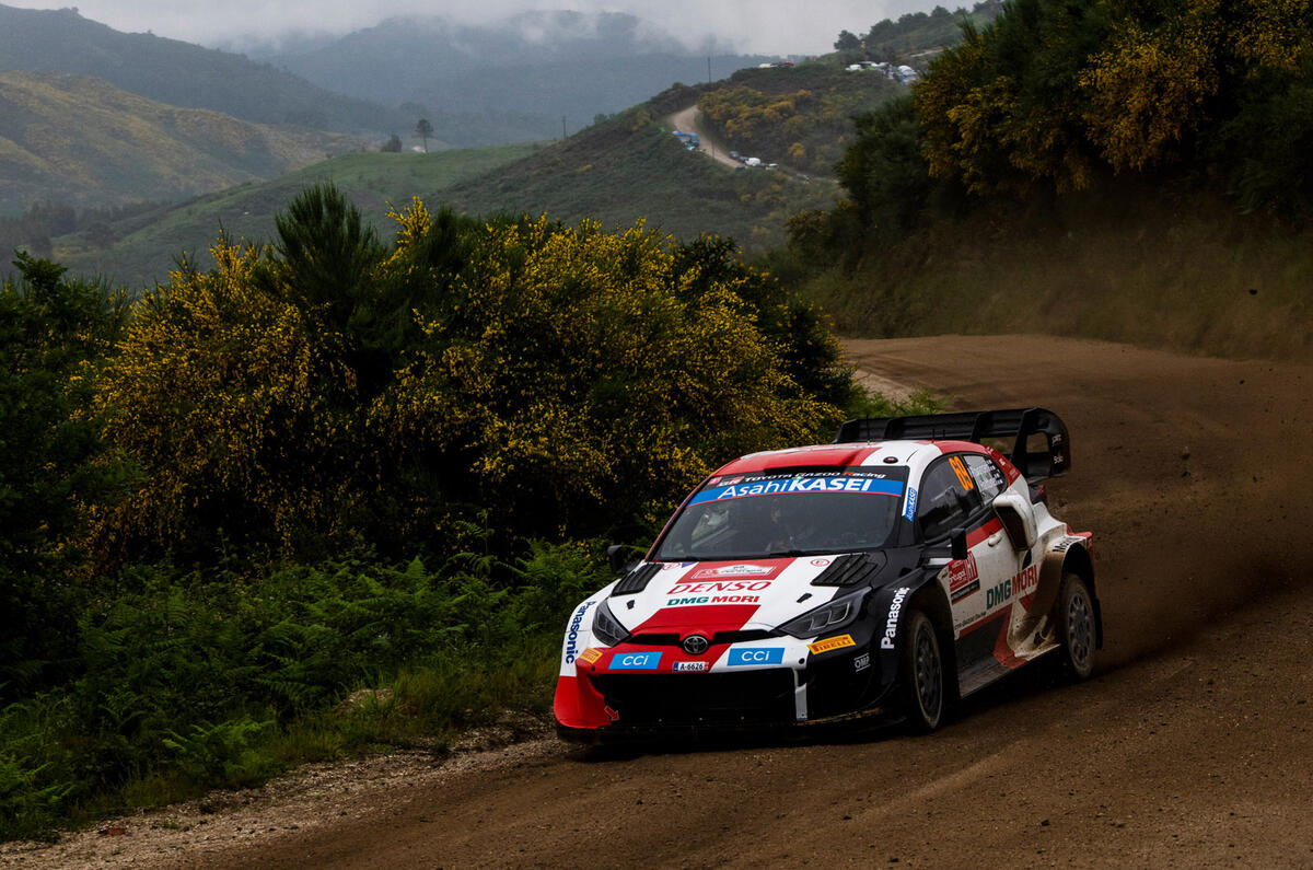 Kalle Rovanperä in Toyota GR Yaris