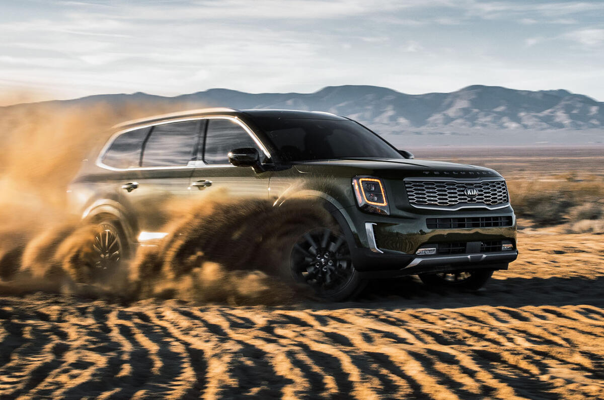 Kia Telluride SUV gets eight seats and allterrain response Autocar
