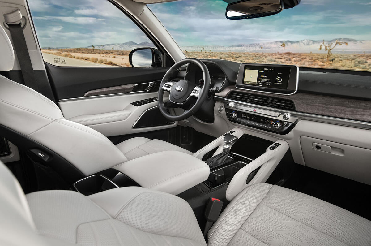 Kia Telluride SUV gets eight seats and allterrain response Autocar