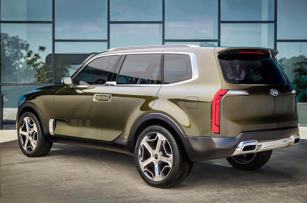 Kia Telluride concept SUV revealed Autocar