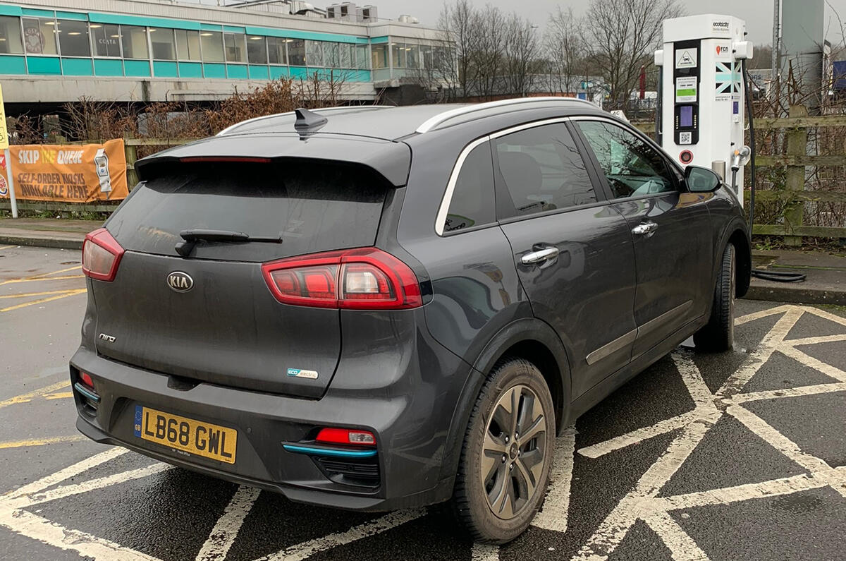 Kia e-Niro to Edinburgh - plugged in