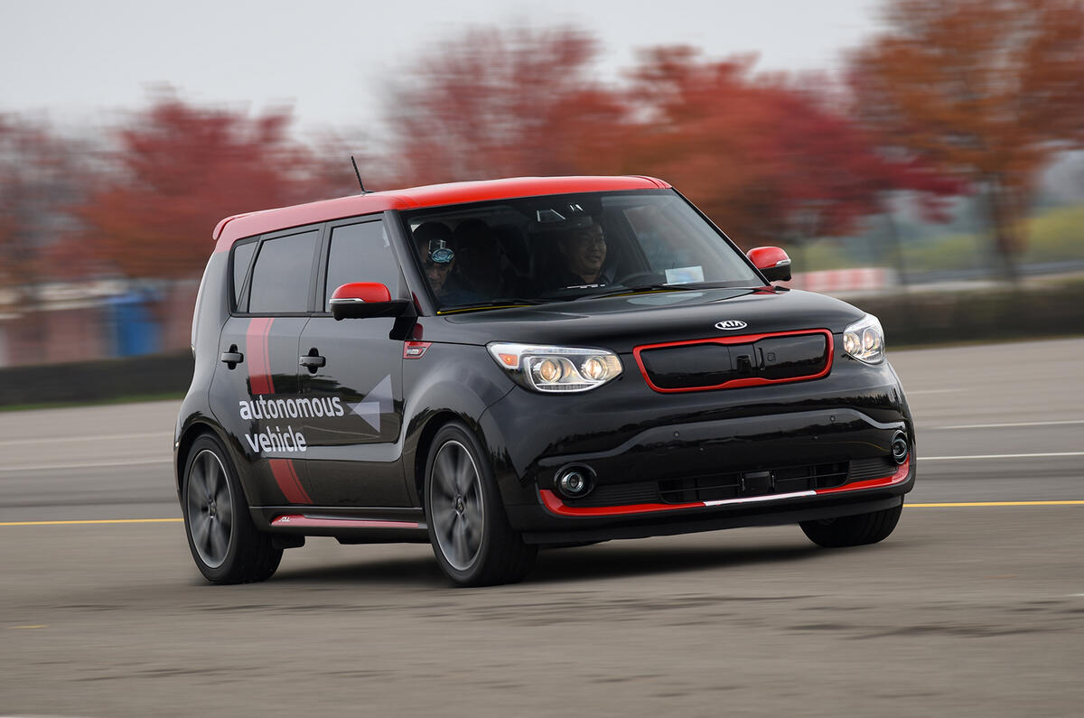 Selfdriving Kias planned by 2020 Autocar