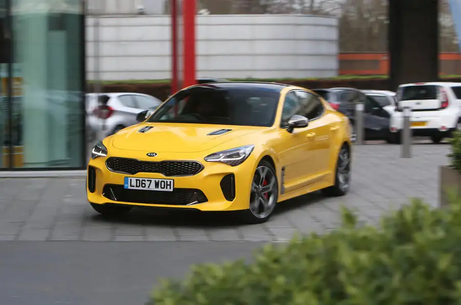 Kia Stinger GT S long-term review action front