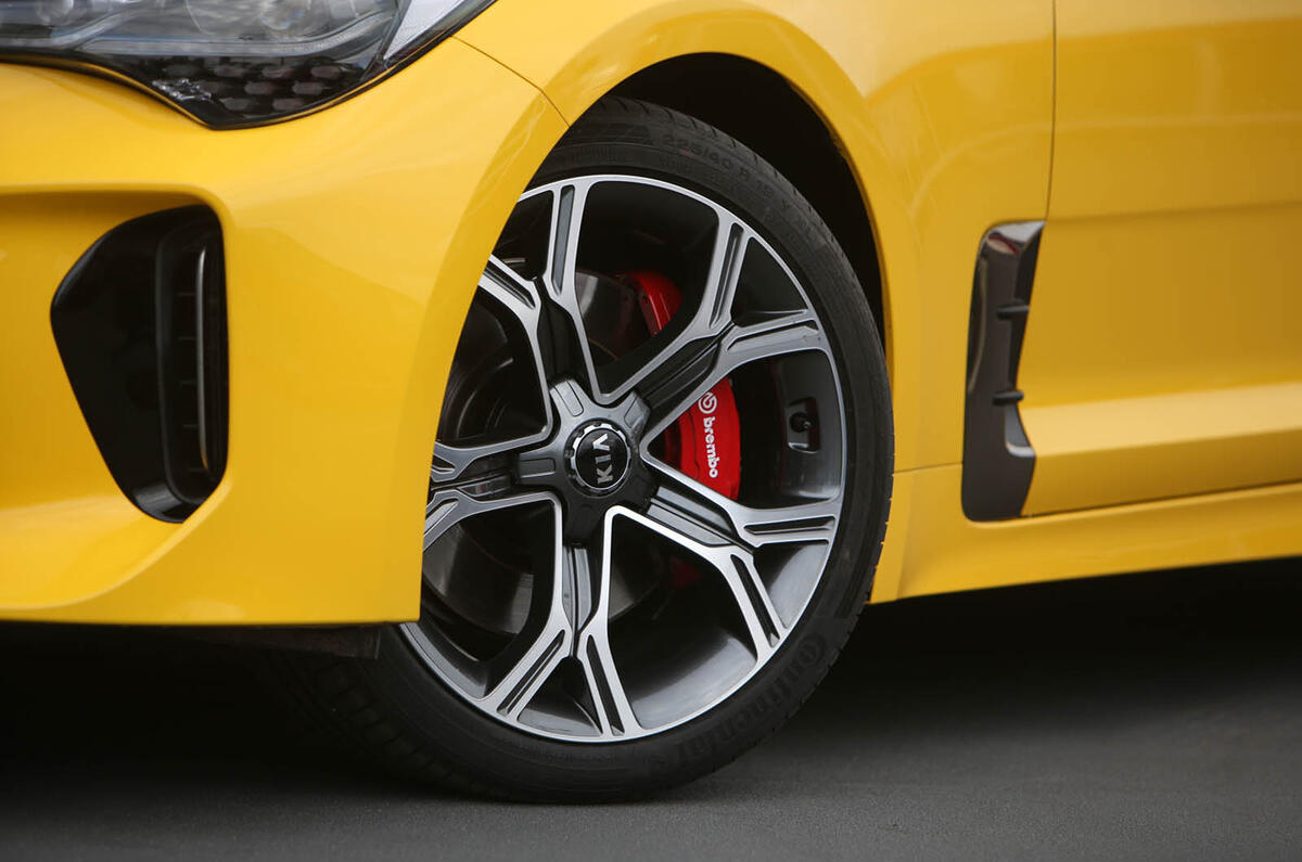 Kia Stinger GT S long-term review wheels