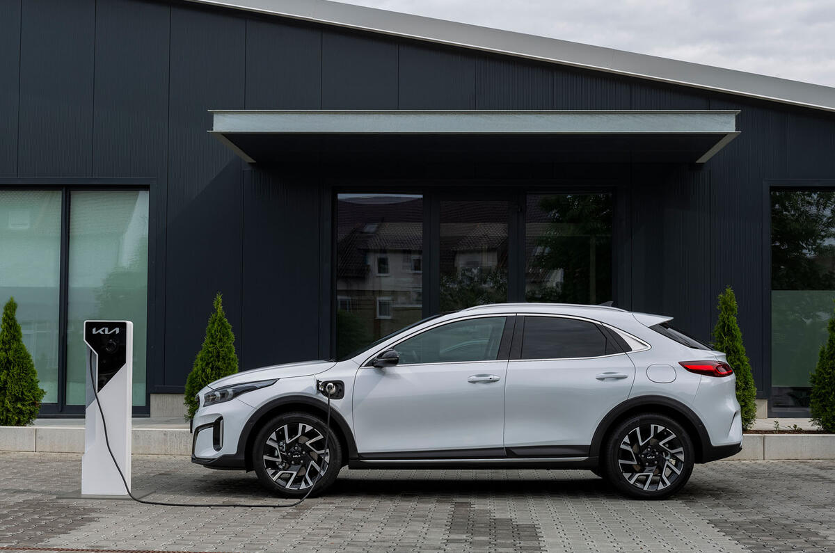 kia xceed pheve 2022019 charge statique