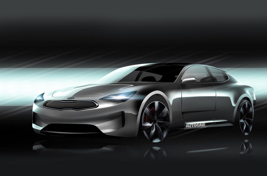 Kia GT Autocar rendering