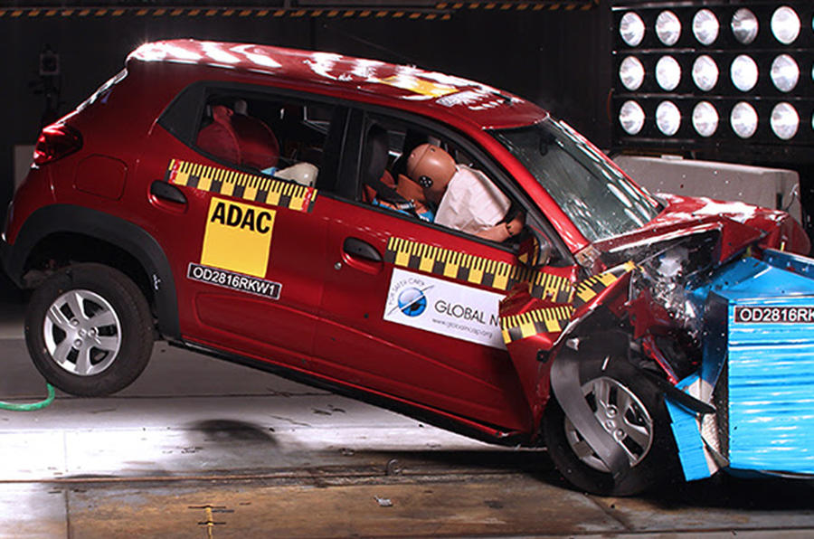 Improved Renault Kwid scores one star in Global NCAP crash testing
